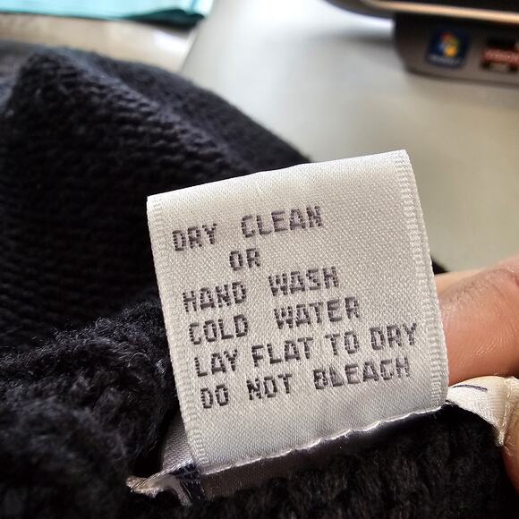 VTG RARE Bold Multicolor Chunky Knit Sz Large Retro Artsy 80s 90s Streetwear - Picture 9 of 12